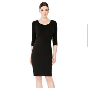 Shapewear lined sheath dress